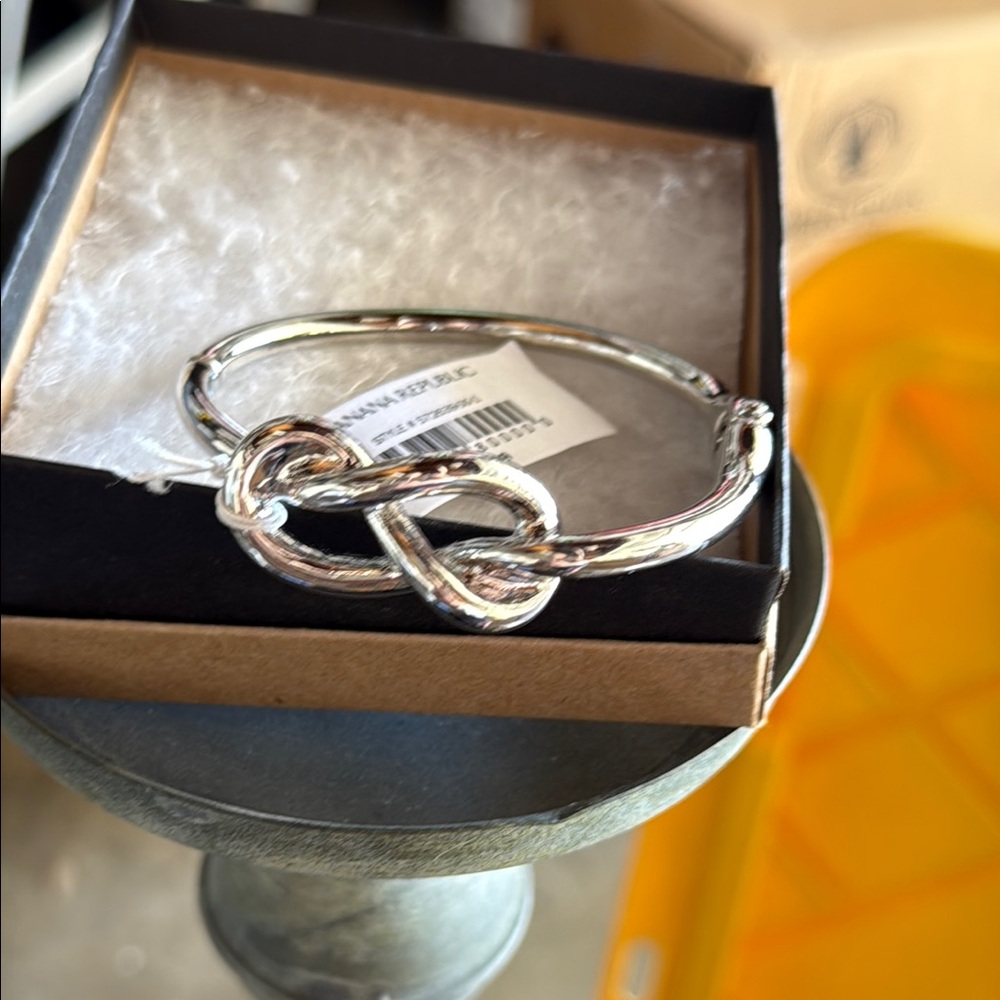 Banana Republic Silver Infinity Bracelet